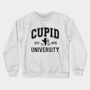Cupid University Est 1876 Valentine Crewneck Sweatshirt
